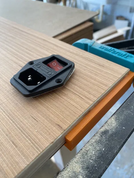 Khuôn phay cho công tắc nguồn / bộ lọc nguồn - Máy Pin ảo (VPin) 45x45mm - Image 8