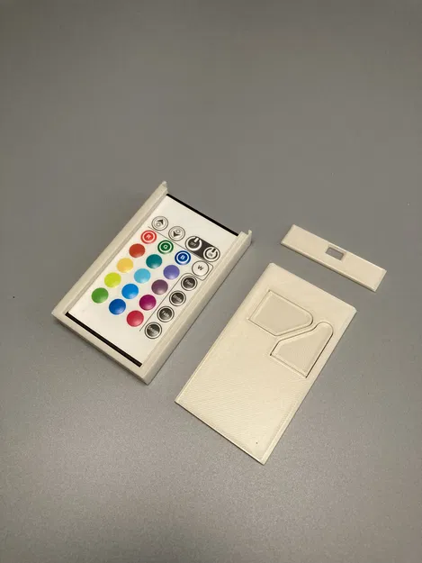 Hộp đựng remote điều khiển đèn LED có nắp che - Image 2