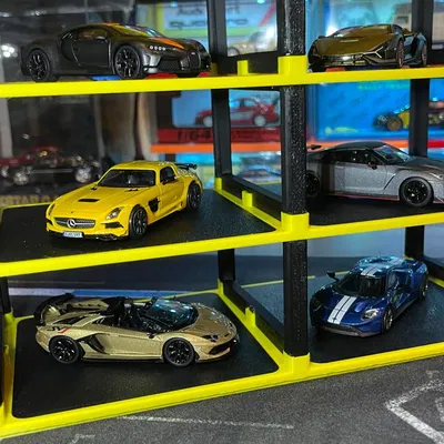 Giá đỡ trưng bày xe hơi đơn giản cho Hot Wheels & Xe 1/64