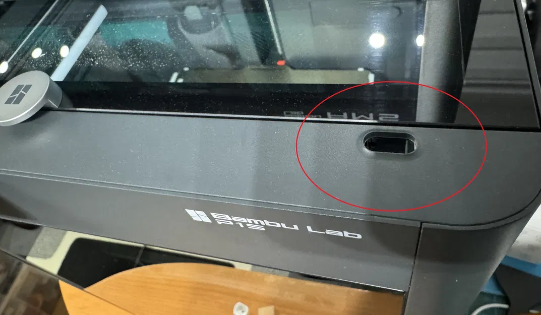 Chụp Bịt Lỗ Bảo Vệ Máy In Bambu Lab P1P & P1S Khỏi Bụi - Image 2