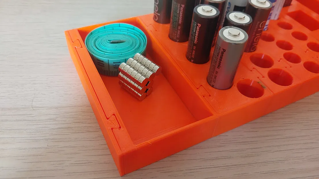 Hộp Đựng Pin Modul Đa Năng Tối Thượng (AAA, AA, CR2, C/R14, D/R20, Cúc, 9V/6F22, 18650) - Image 3