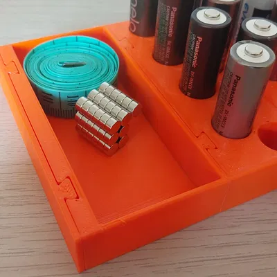 Hộp Đựng Pin Modul Đa Năng Tối Thượng (AAA, AA, CR2, C/R14, D/R20, Cúc, 9V/6F22, 18650)