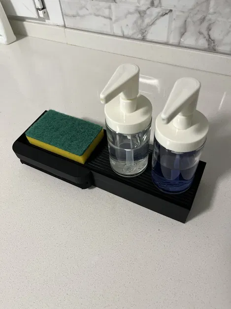 Khu vực để miếng rửa chén và khay đựng nước rửa chén (Tự khô ráo) - Image 5