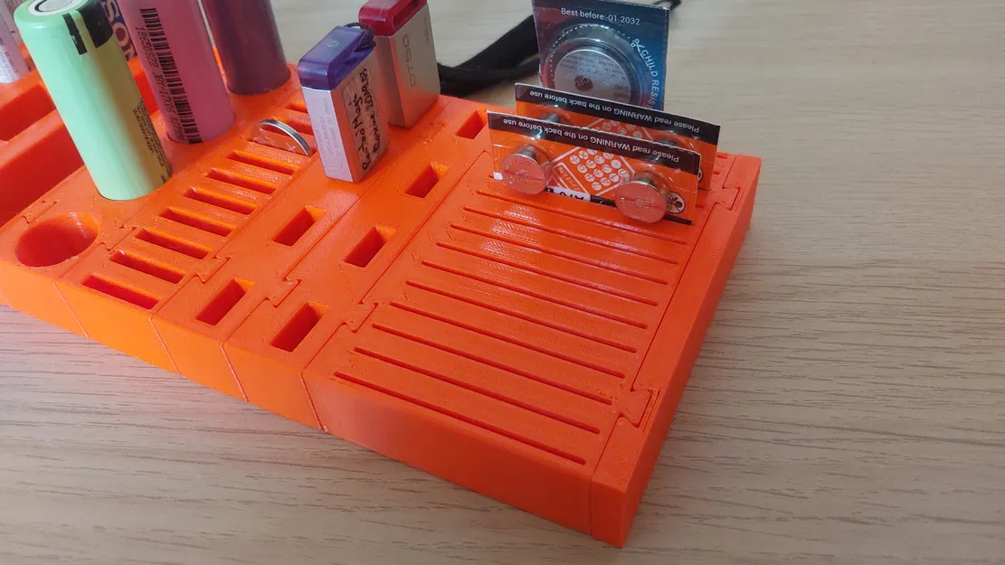 Hộp Đựng Pin Modul Đa Năng Tối Thượng (AAA, AA, CR2, C/R14, D/R20, Cúc, 9V/6F22, 18650) - Image 5