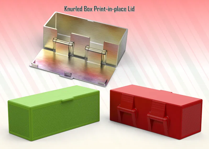 Hộp Nhám Có Nắp Gập In Liền & Thiết Kế Co Giãn - Image 1