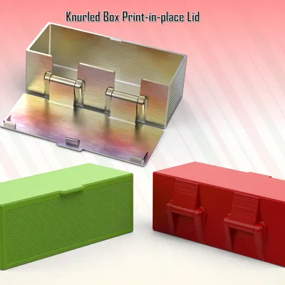 Hộp Nhám Có Nắp Gập In Liền & Thiết Kế Co Giãn