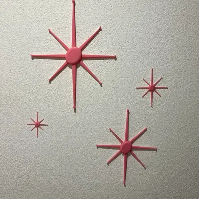 Trang Trí Tường Hình Nguyên Tử Bùng Nổ