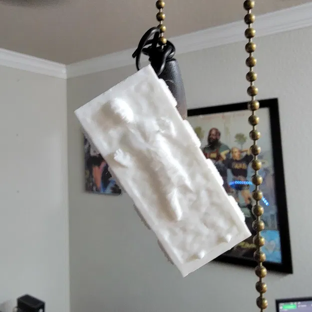 Han Solo đông lạnh - Móc khóa hoặc nam châm tủ lạnh - Image 1