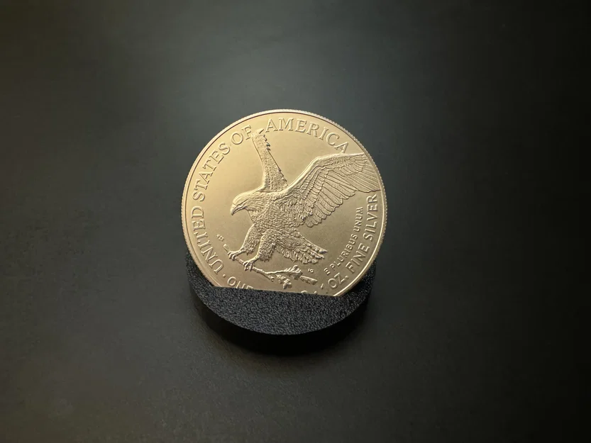 Chân Đế Tiền Bạc American Silver Eagle - Image 1