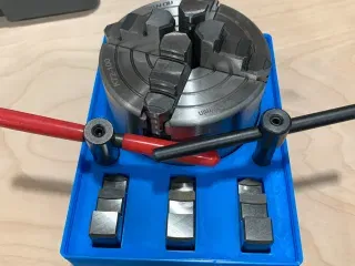 Giá Đỡ Mâm Cặp Máy Tiện Mini 4" Có Hộp Đựng$ - Image 4