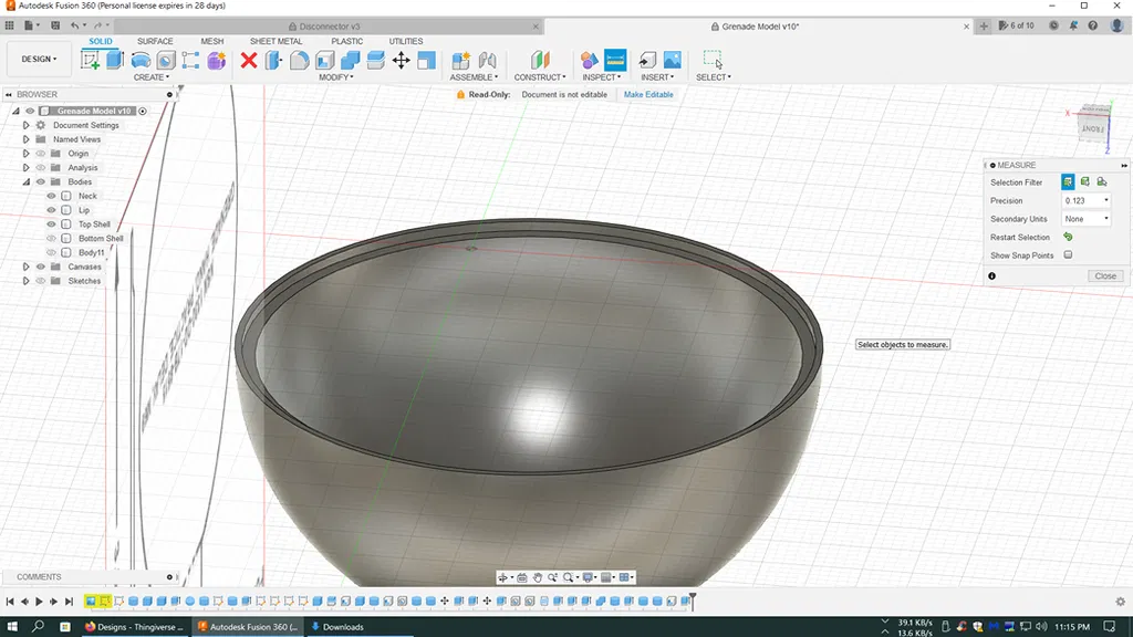 Mô Hình Thân Lựu Đạn Giả M67 - Image 5