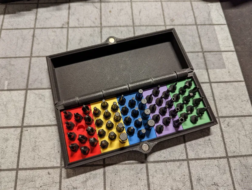 Khay Giữ Mũi LTT Từ Tính - Bộ Chèn Chia 60 Mũi - Image 1