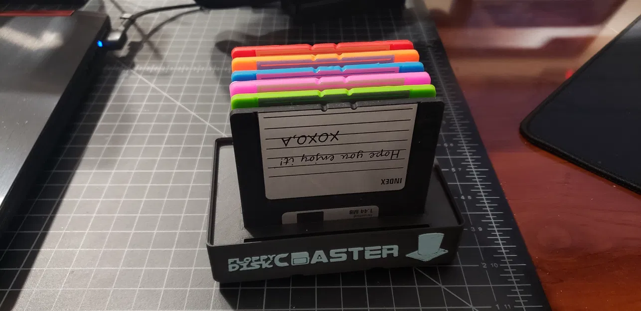 Giá Đựng Đế Lót Ly Đĩa Mềm 3.5 inch - Gridfinity - Image 1