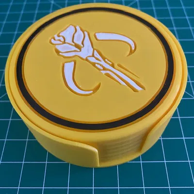 Bộ Đế Lót Ly Biểu Tượng Star Wars Có Kệ Đựng