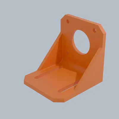 Giá đỡ cho động cơ bước Nema 17 - Gia cố