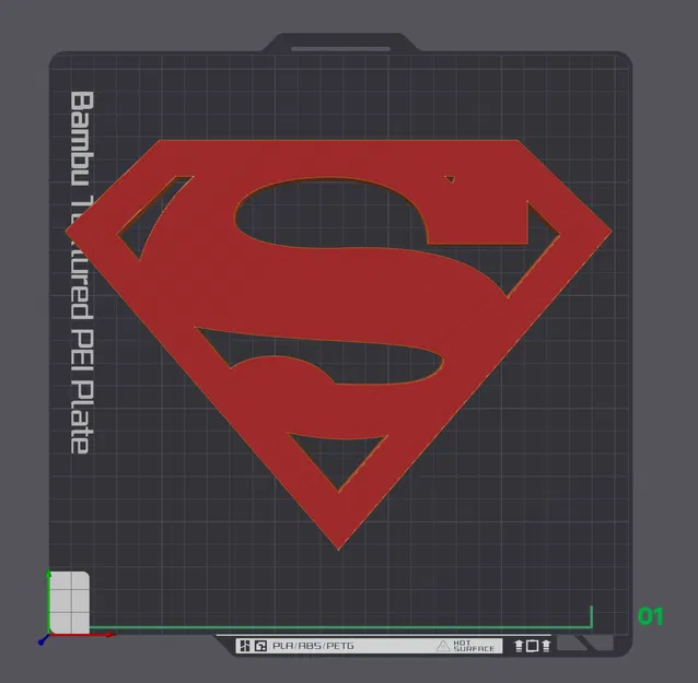 Logo Superman 3D - Image 1