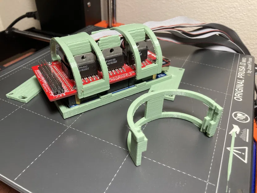 Giá đỡ Arduino Megamotor6 cho Rhino Robots - Image 2