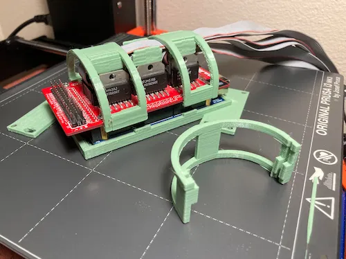 Giá đỡ Arduino Megamotor6 cho Rhino Robots - Image 5