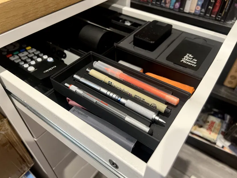 Hộp Đựng 4 Bút/Bút Chì/Bút Dạ Gridfinity - Image 2