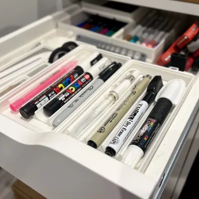 Hộp Đựng 4 Bút/Bút Chì/Bút Dạ Gridfinity