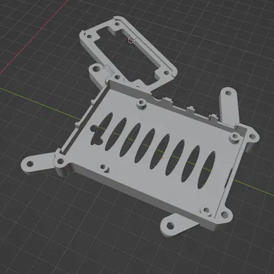 Vỏ Hộp Raspberry Pi 4 Rhino Robots Với PoE hoặc PoE+ Hat