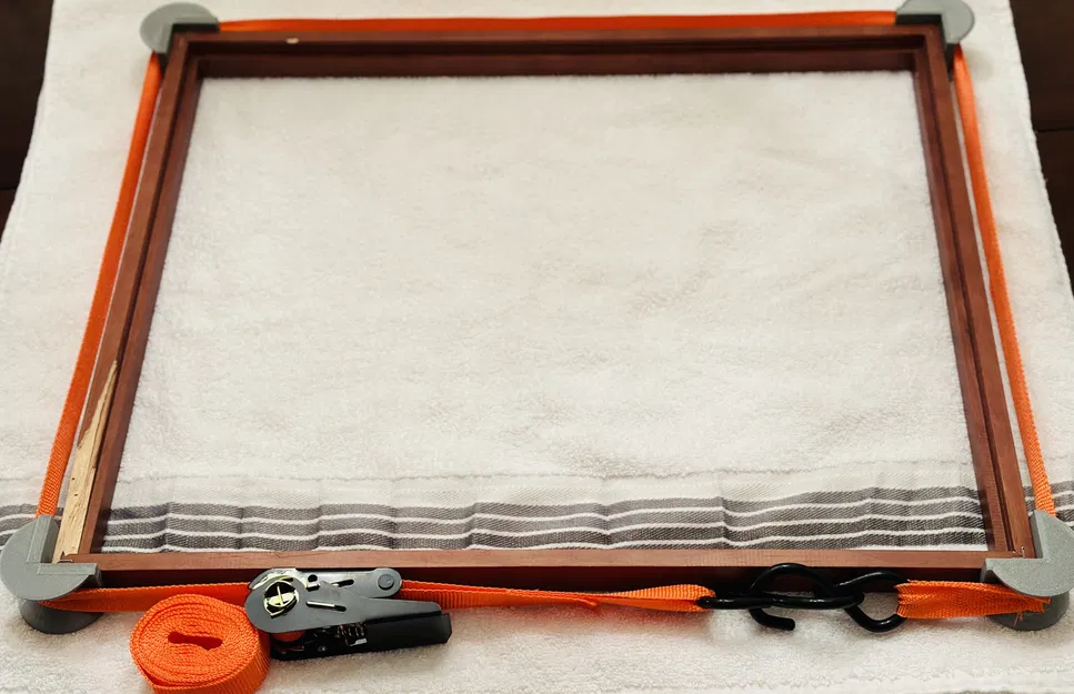Khuôn Kẹp Góc Khung Ảnh, Hộp Gỗ, Dây Siết, Kẹp Sửa Chữa - Image 6
