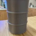 Thùng rác để bàn hình thùng phuy 44 Gallon - Thumbnail 1