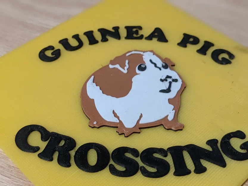 Biển Báo Lối Đi Qua Của Chuột Lang - Image 1