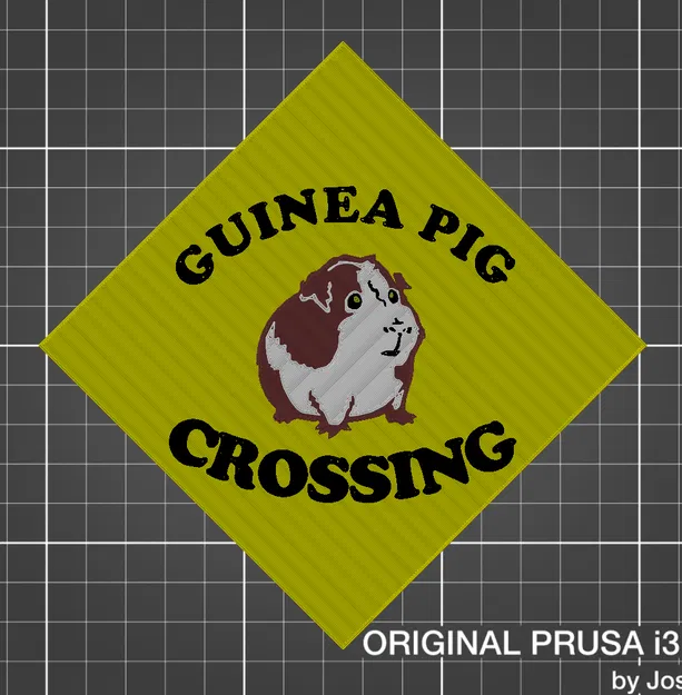 Biển Báo Lối Đi Qua Của Chuột Lang - Image 2