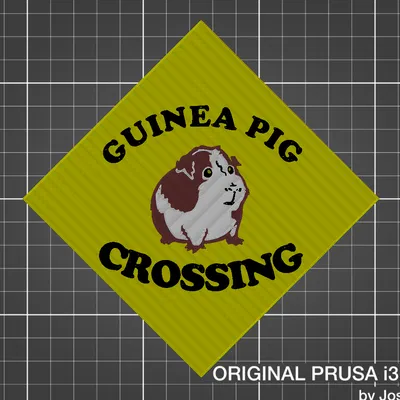 Biển Báo Lối Đi Qua Của Chuột Lang