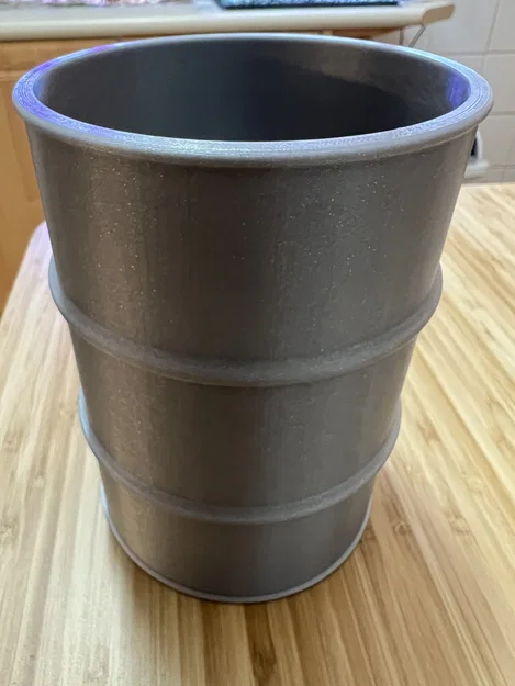 Thùng rác để bàn hình thùng phuy 44 Gallon - Image 4