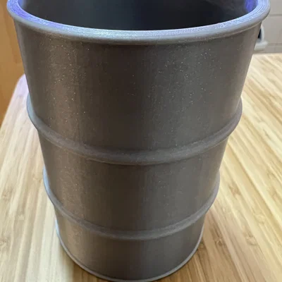 Thùng rác để bàn hình thùng phuy 44 Gallon