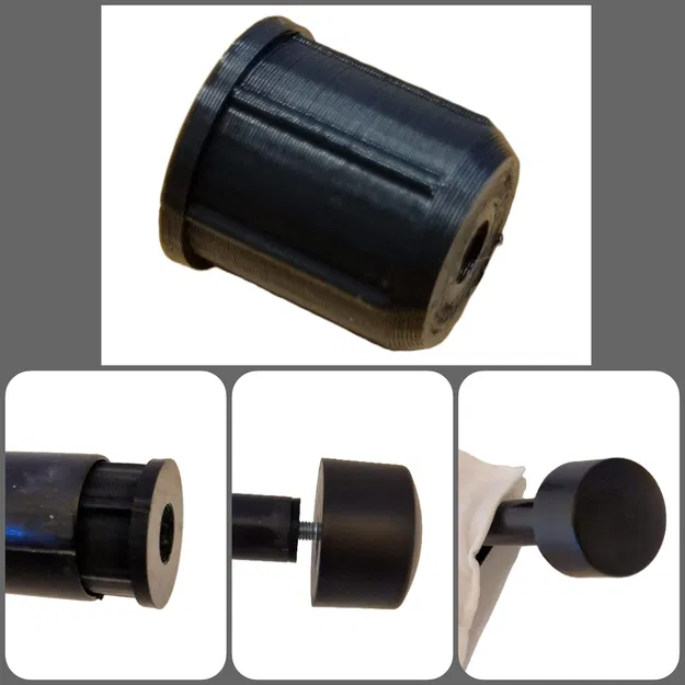 Bộ phận chèn thanh treo rèm IKEA RÄCKA - Image 1