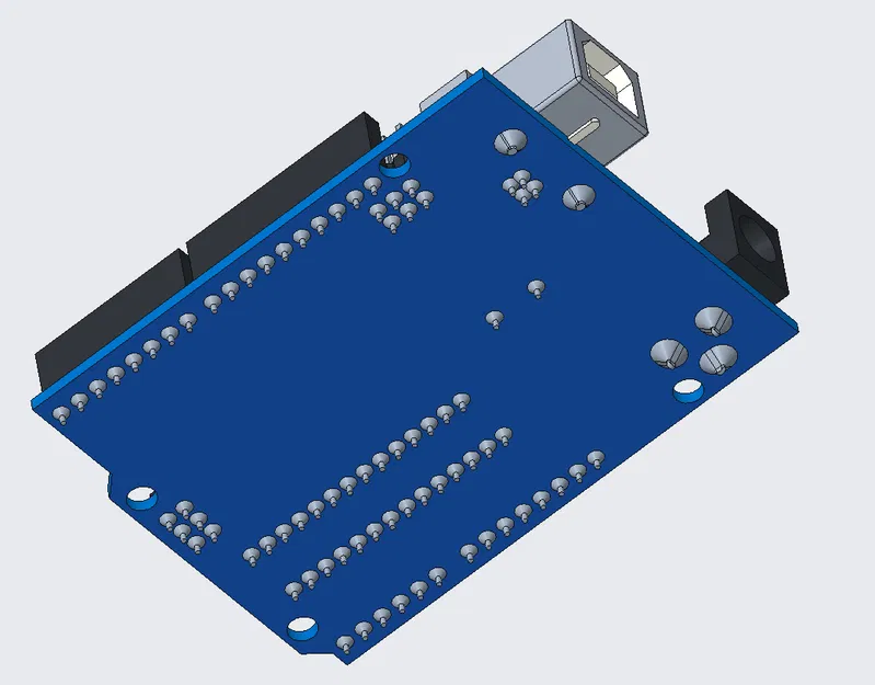 Mô hình Arduino UNO 3D (File STP) - Image 2