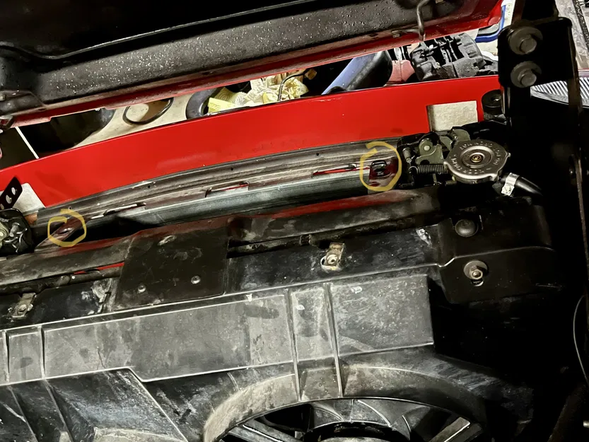 1992 - 1995 Dodge Viper Chốt Giữ Hộp Lọc Gió - Image 2