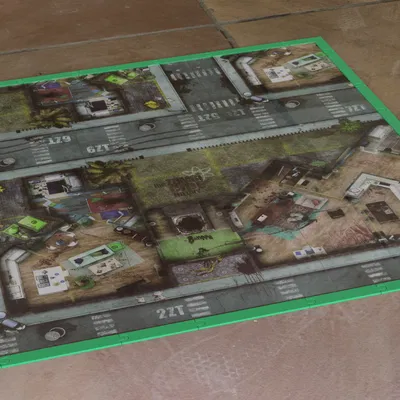 Khung Giữ Bản Đồ Zombicide