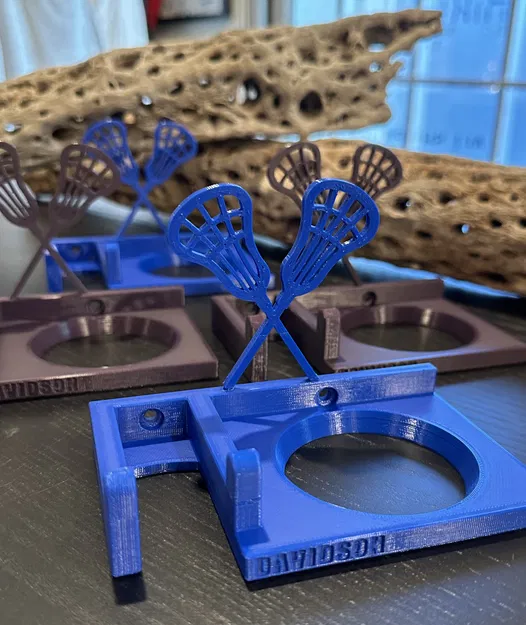 Giá treo vợt và bóng Lacrosse gắn tường - Image 1