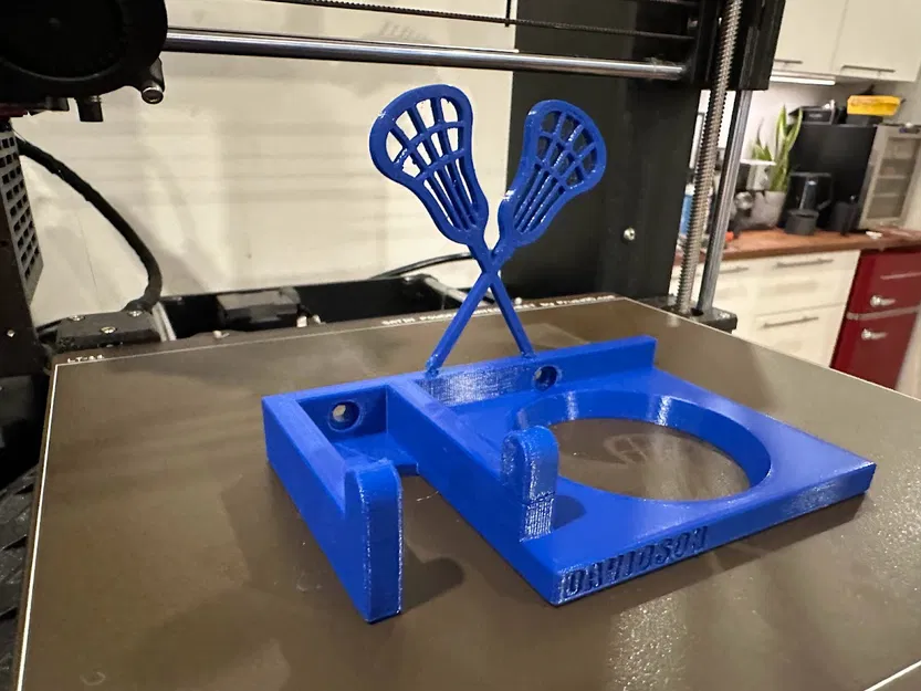 Giá treo vợt và bóng Lacrosse gắn tường - Image 2