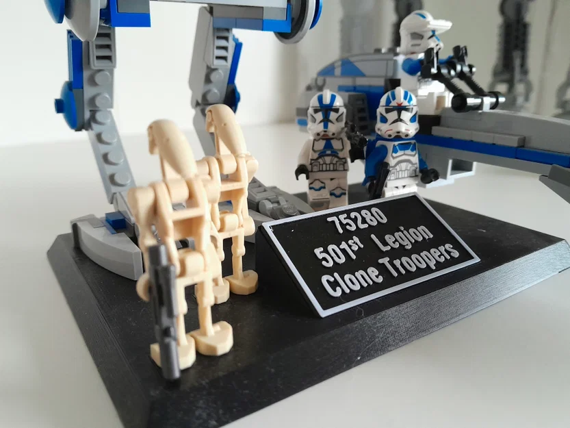Góc Đế Cho Đế Trưng Bày Lego Star Wars MroznyHipis - Image 8