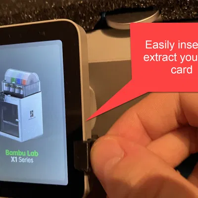 Dụng cụ hỗ trợ lấy/cắm thẻ nhớ SD cho Bambu Lab X1(C)