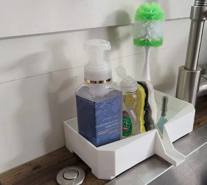 Remix Kệ Để Giẻ Rửa Bát Và Xà Bông Bồn Rửa Chén - Image 2