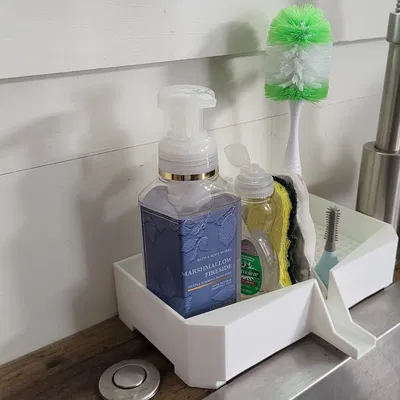 Remix Kệ Để Giẻ Rửa Bát Và Xà Bông Bồn Rửa Chén