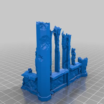 Một bàn wargaming đầy đủ