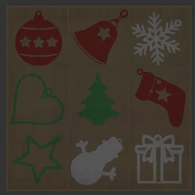 Bộ Đồ Trang Trí Treo Tường