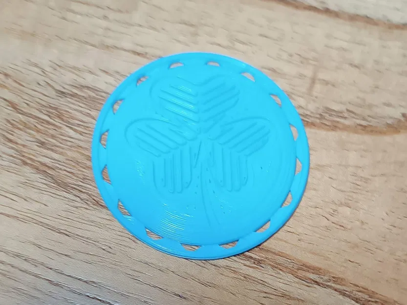 Huy hiệu cỏ ba lá, may vá, lấy cảm hứng từ logo Caravana - Image 1