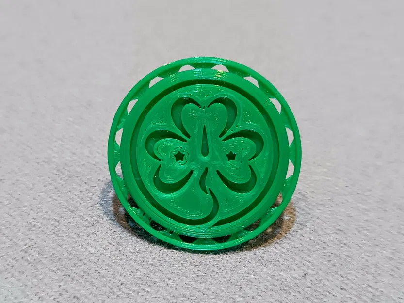 Huy hiệu Wagggs, sẵn sàng may - Tem cỏ ba lá Hướng đạo quốc tế - Image 1