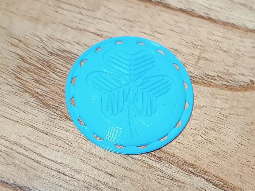 Huy hiệu cỏ ba lá, may vá, lấy cảm hứng từ logo Caravana - Image 2