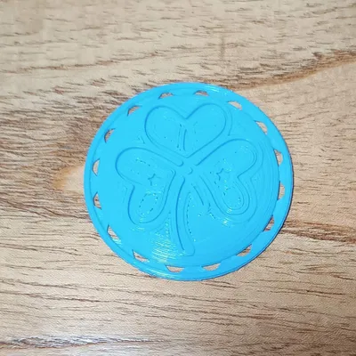 Huy hiệu cỏ ba lá AGA, sẵn sàng may - Biểu tượng Hướng Đạo Argentina (AGA)