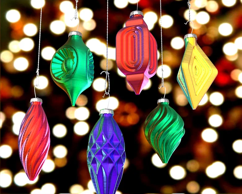 Bộ Trang Trí Cây Thông Noel Phần II: Lô Mới (In Chế độ Vase) - Image 1