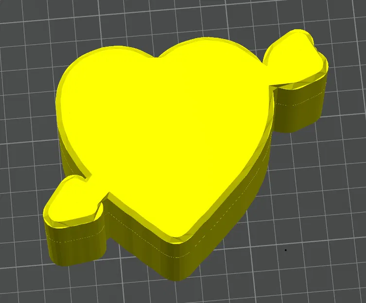 Hộp Trái Tim Có Mũi Tên - Caja corazón con flecha - Image 2